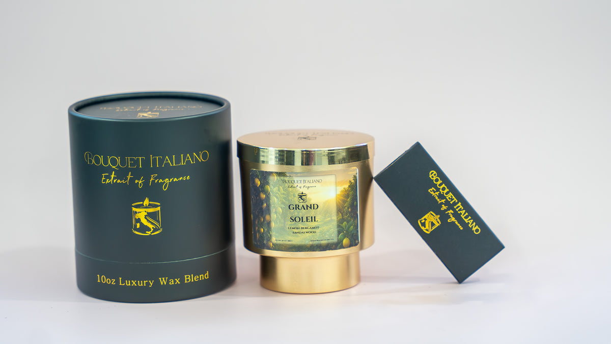 Grand Soleil Luxury Candle by Bouquet Italiano