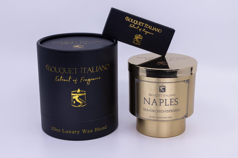 Long Burn Candle | Italian Coffee Candle | BOUQUET ITALIANO