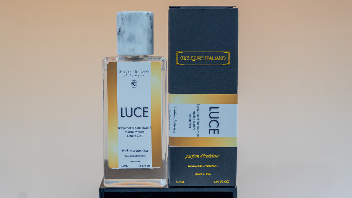 Luce Luxury Room & Linen Spray by Bouquet Italiano