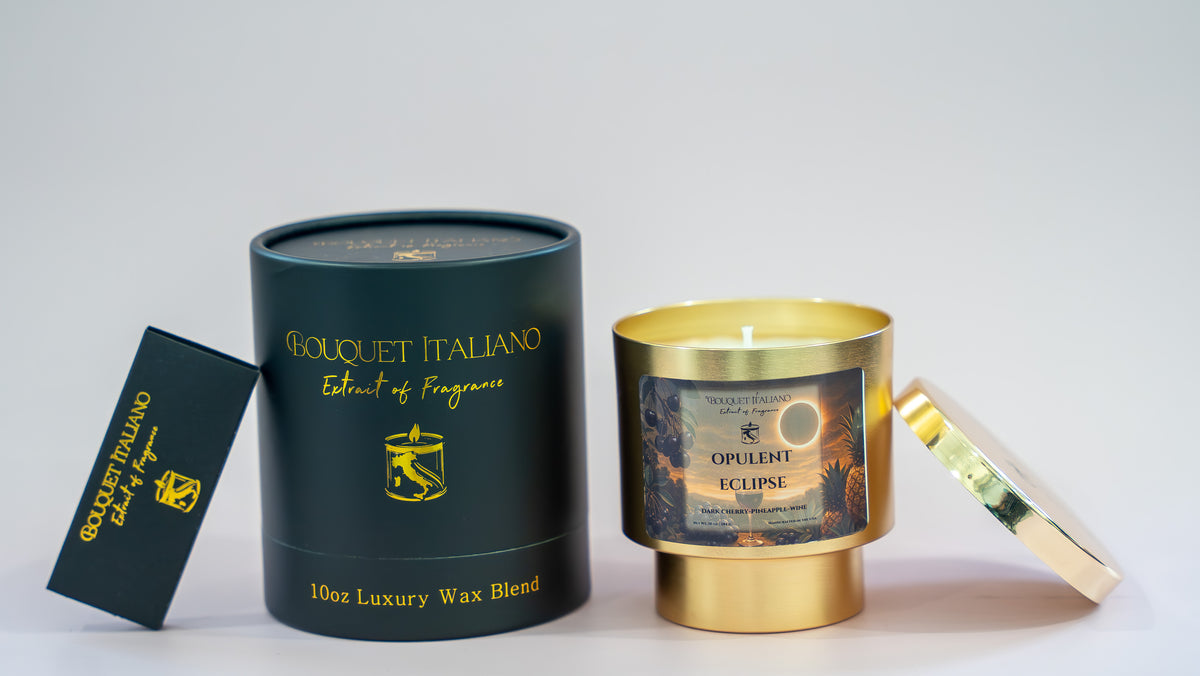 Opulent Eclipse Luxury Candle by Bouquet Italiano