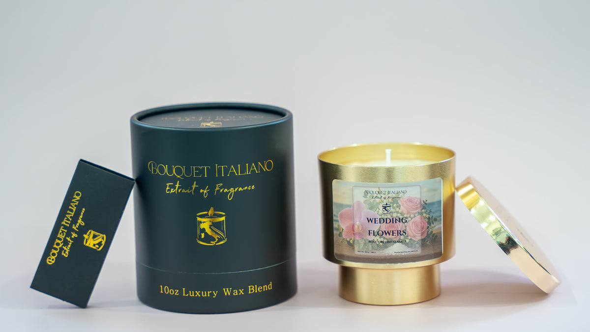 Wedding Flower Luxury Candle by Bouquet Italiano