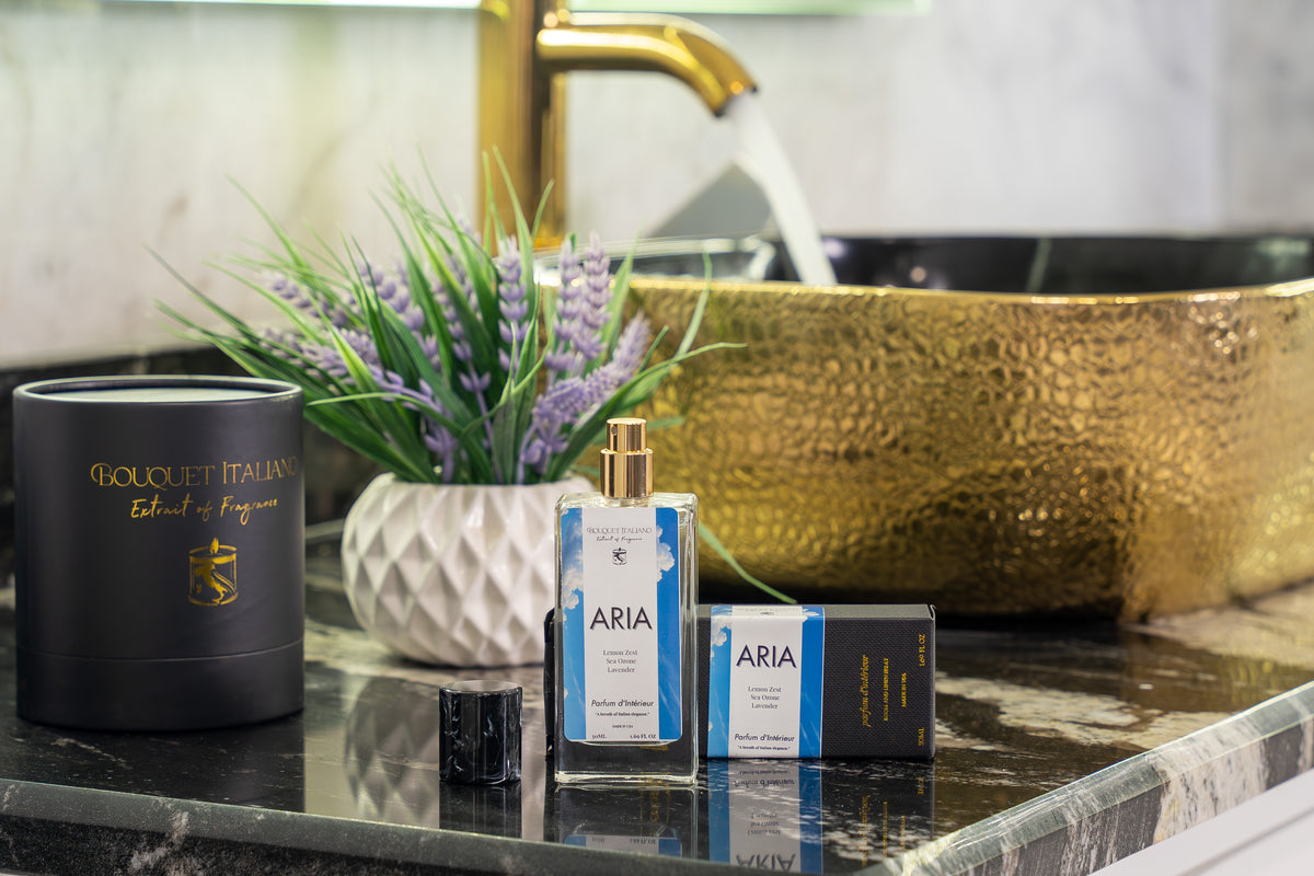 Aria Luxury Room & Linen Spray by Bouquet Italiano