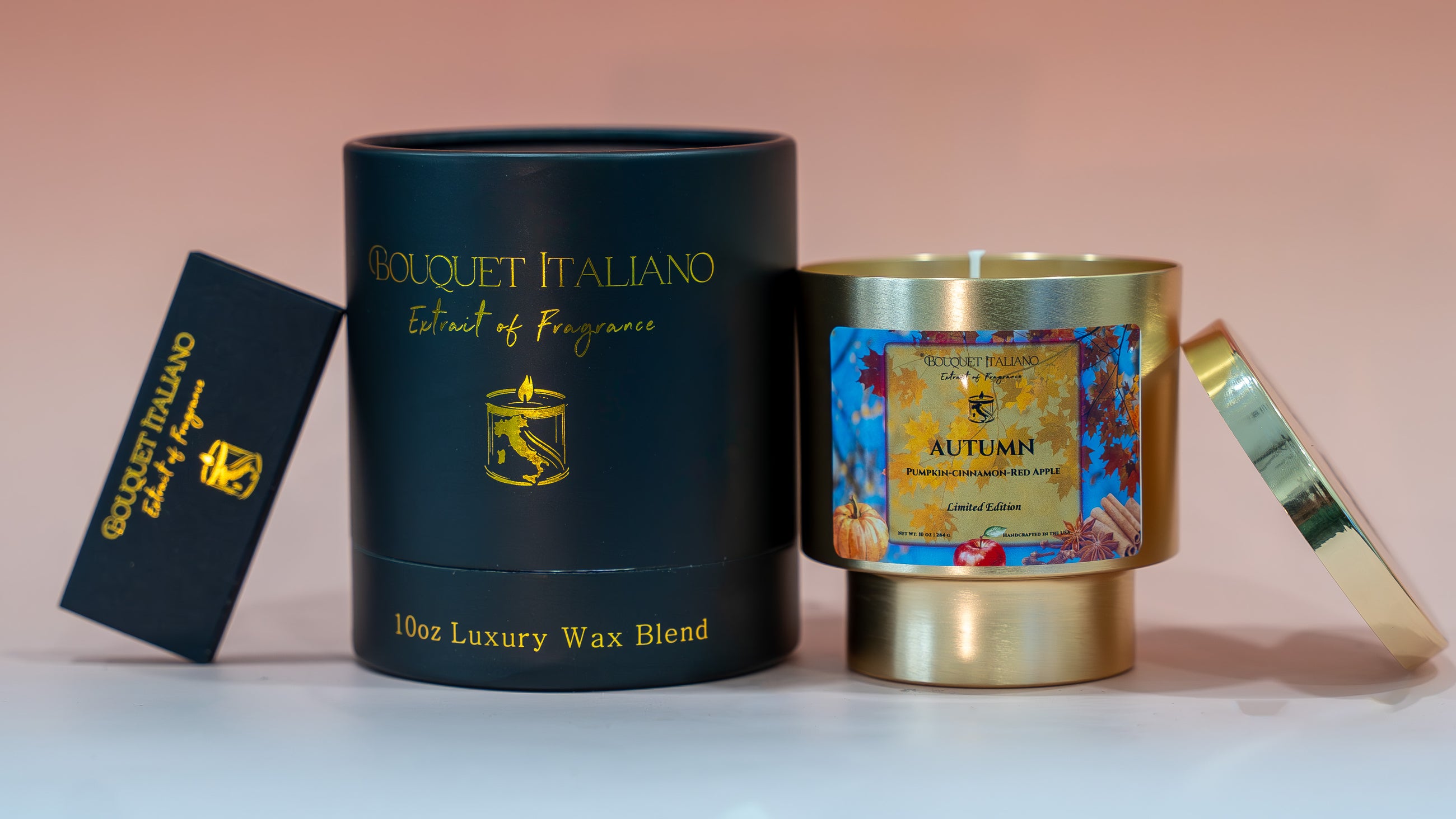 Fall Season Candle | Luxury Autumn Candle | BOUQUET ITALIANO