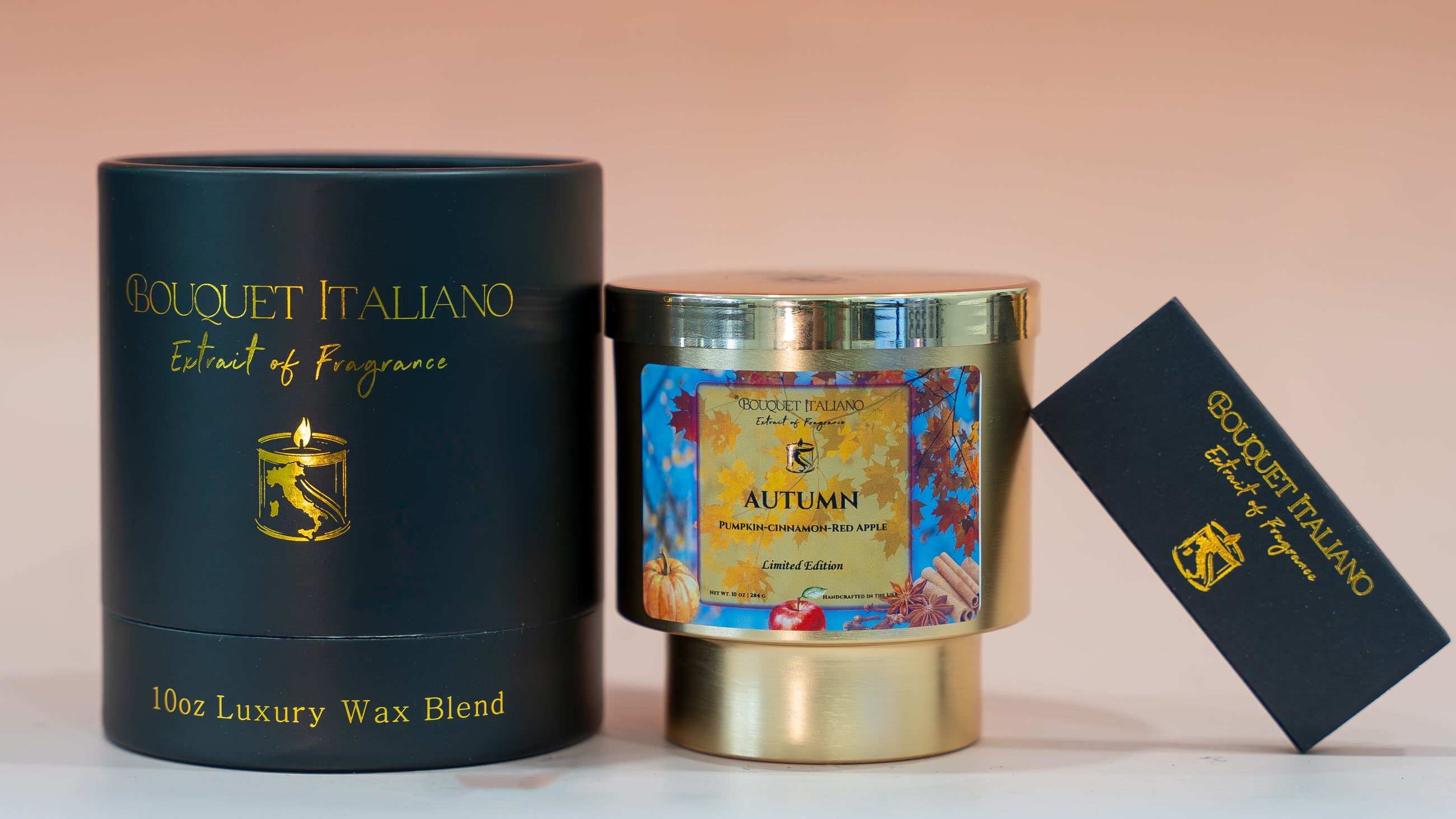 Fall Season Candle | Luxury Autumn Candle | BOUQUET ITALIANO