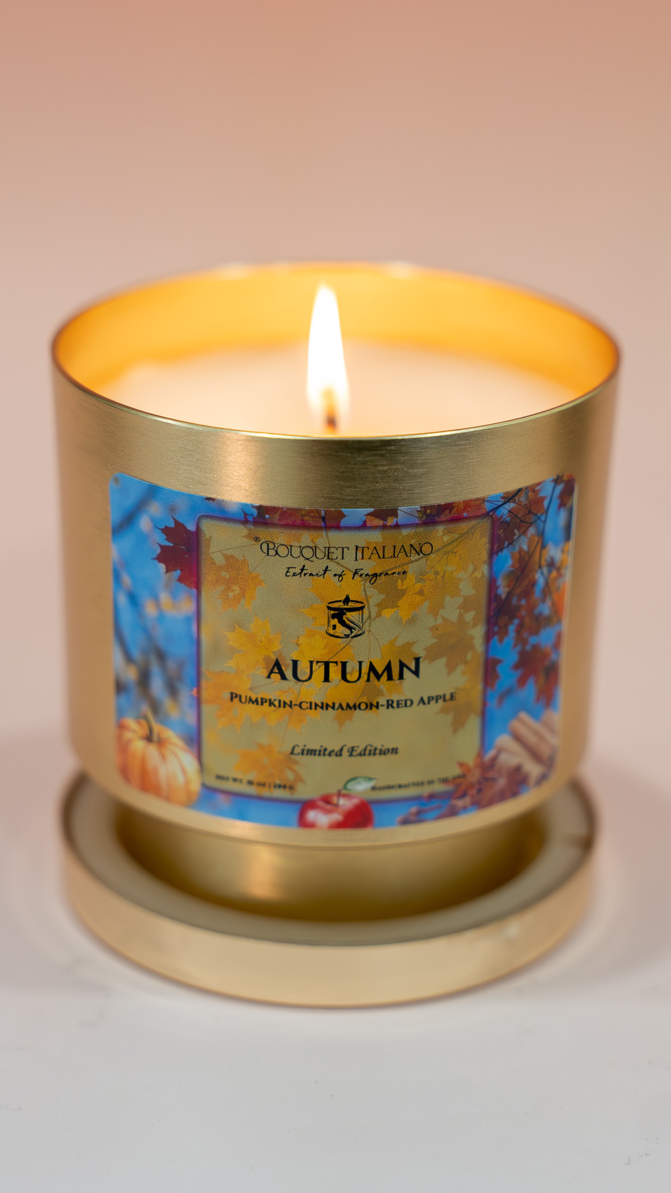 Fall Season Candle | Luxury Autumn Candle | BOUQUET ITALIANO