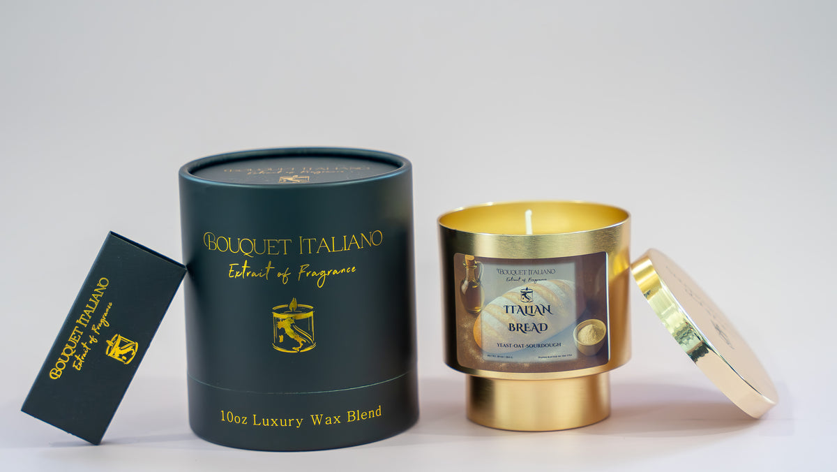 Italian Bread Luxury Candle by Bouquet Italiano