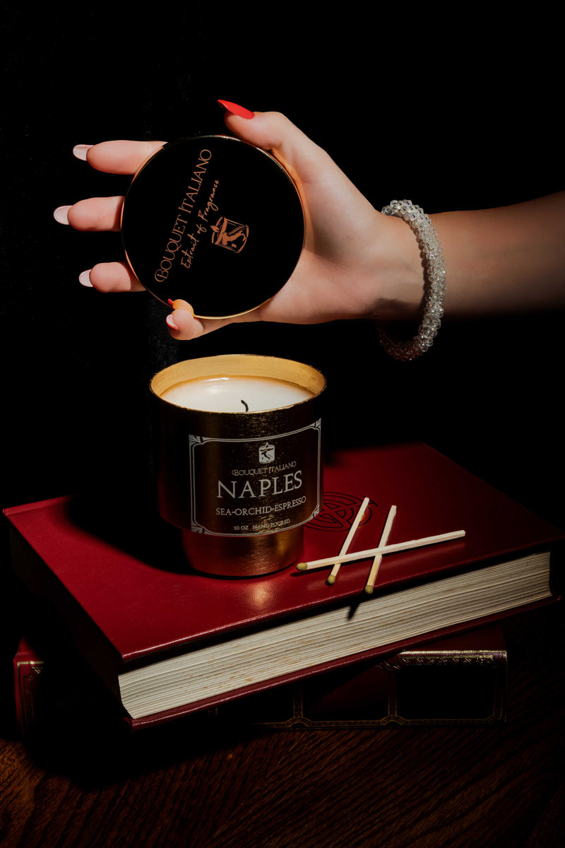 Long Burn Candle | Italian Coffee Candle | BOUQUET ITALIANO