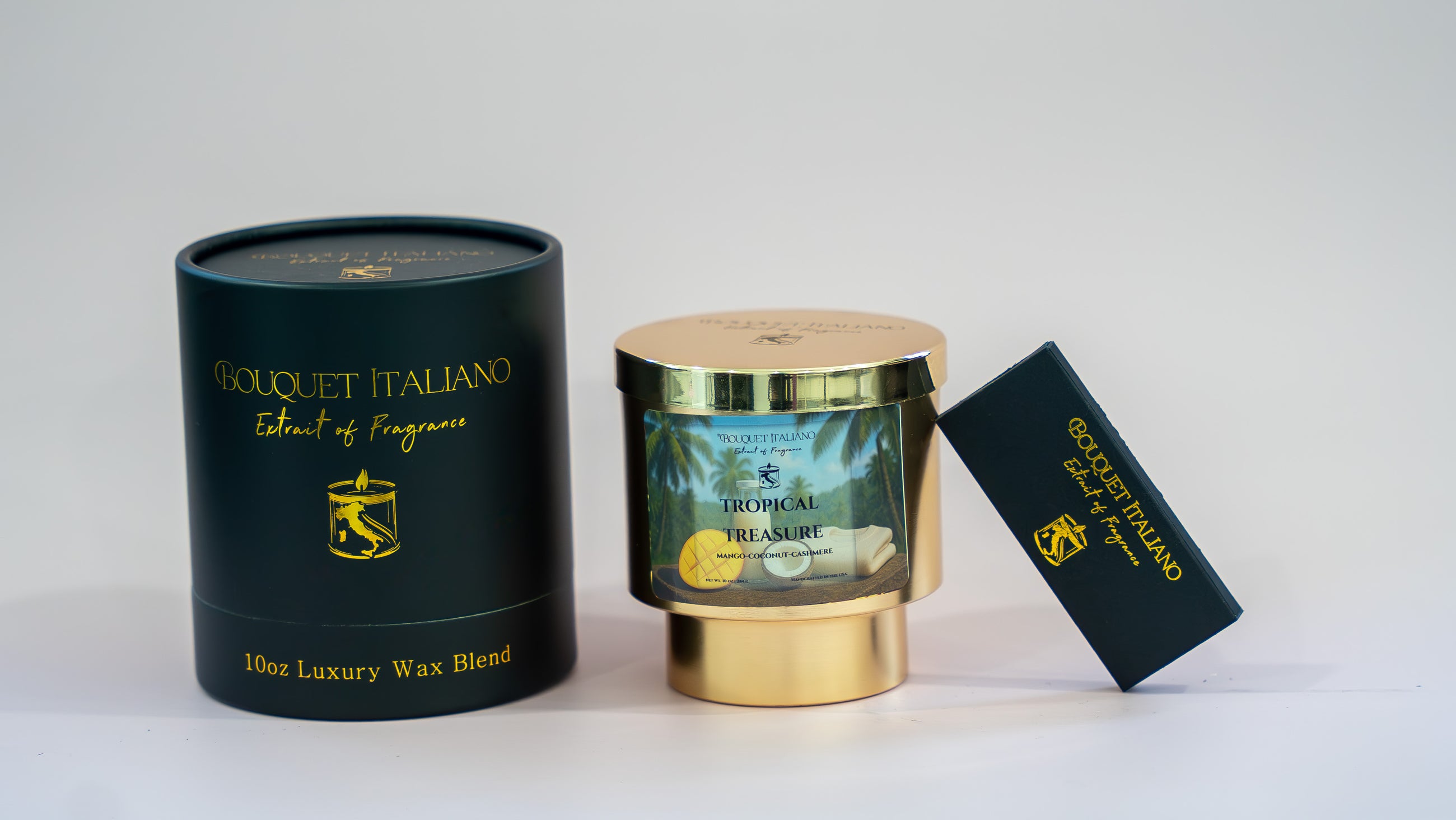 Tropical Pleasure Candle | Luxury Scented Candle | BOUQUET ITALIANO