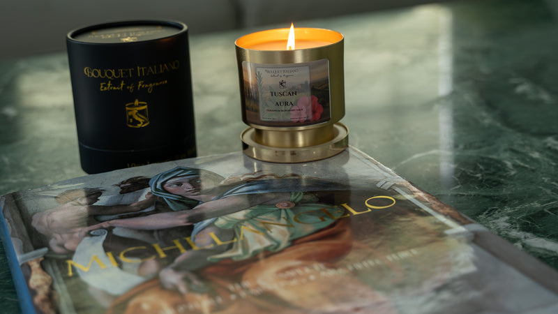 Citrus Scented Candle | Floral Scented Candle | BOUQUET ITALIANO