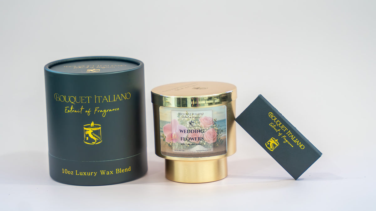 Wedding Flower Luxury Candle by Bouquet Italiano
