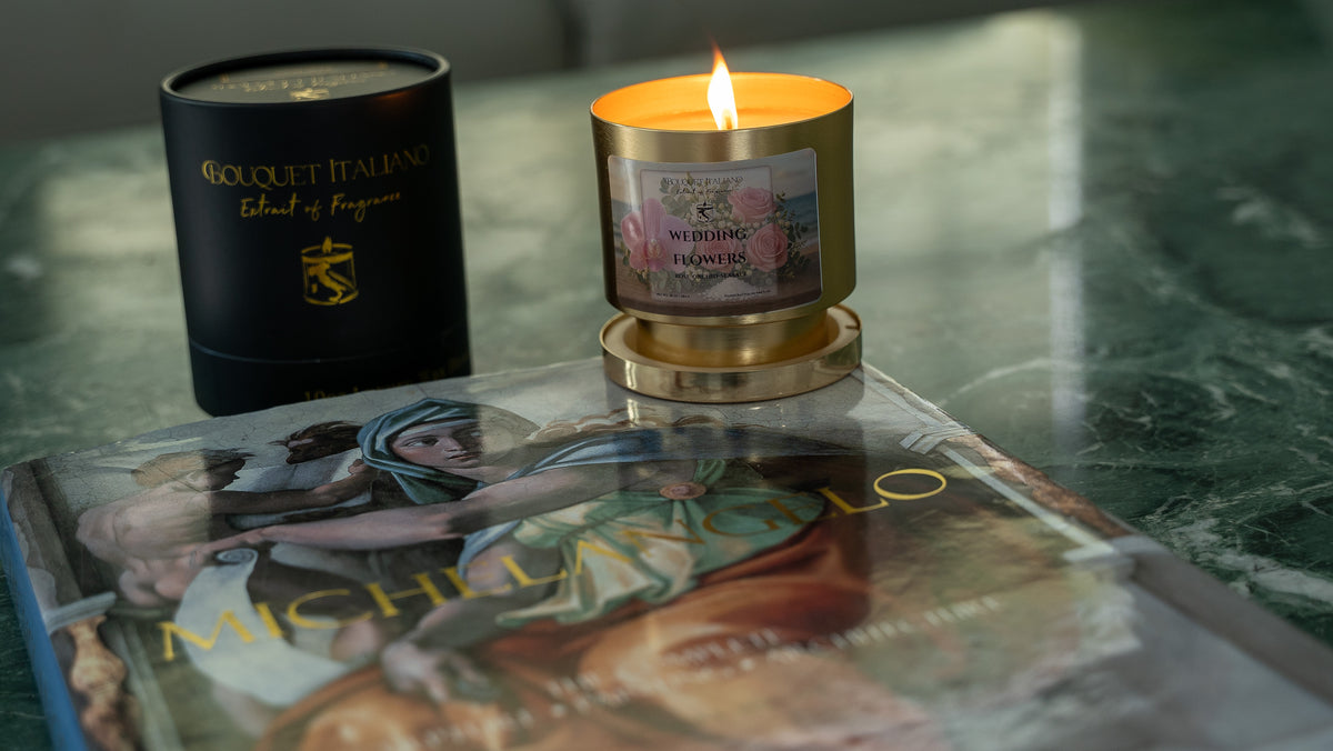 Wedding Flower Luxury Candle by Bouquet Italiano