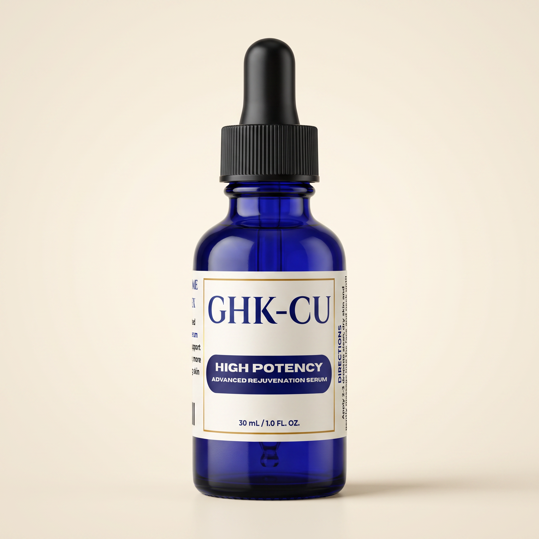 GHK-Cu 1% High Potency Copper Peptide Serum