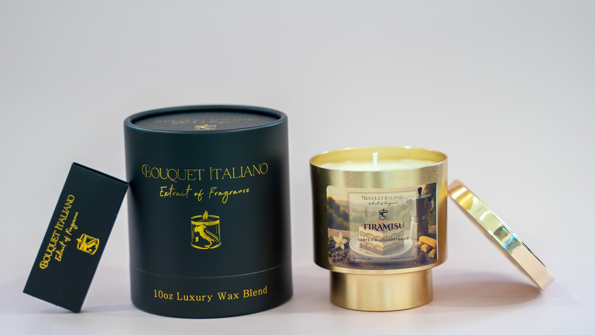 Italian Tiramisu Luxury Candle