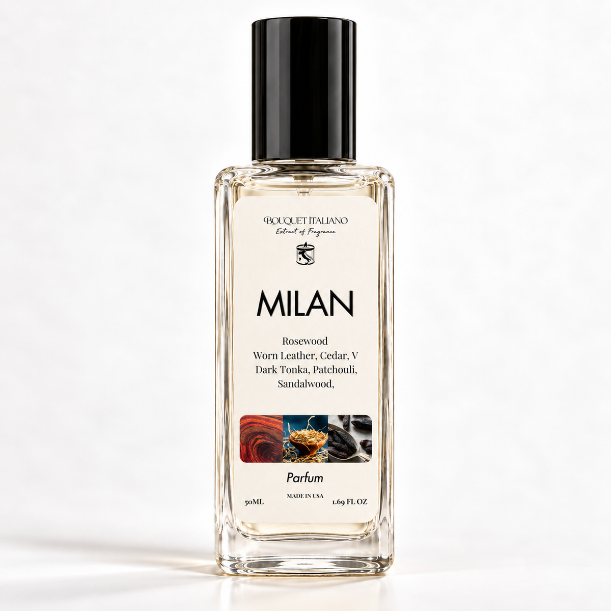 MILAN Luxury Travel Perfume 50 mL by Bouquet Italiano