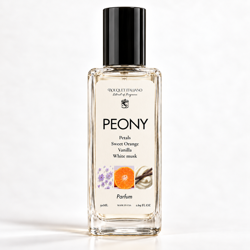 PEONY Luxury Travel Perfume 50 mL by Bouquet Italiano