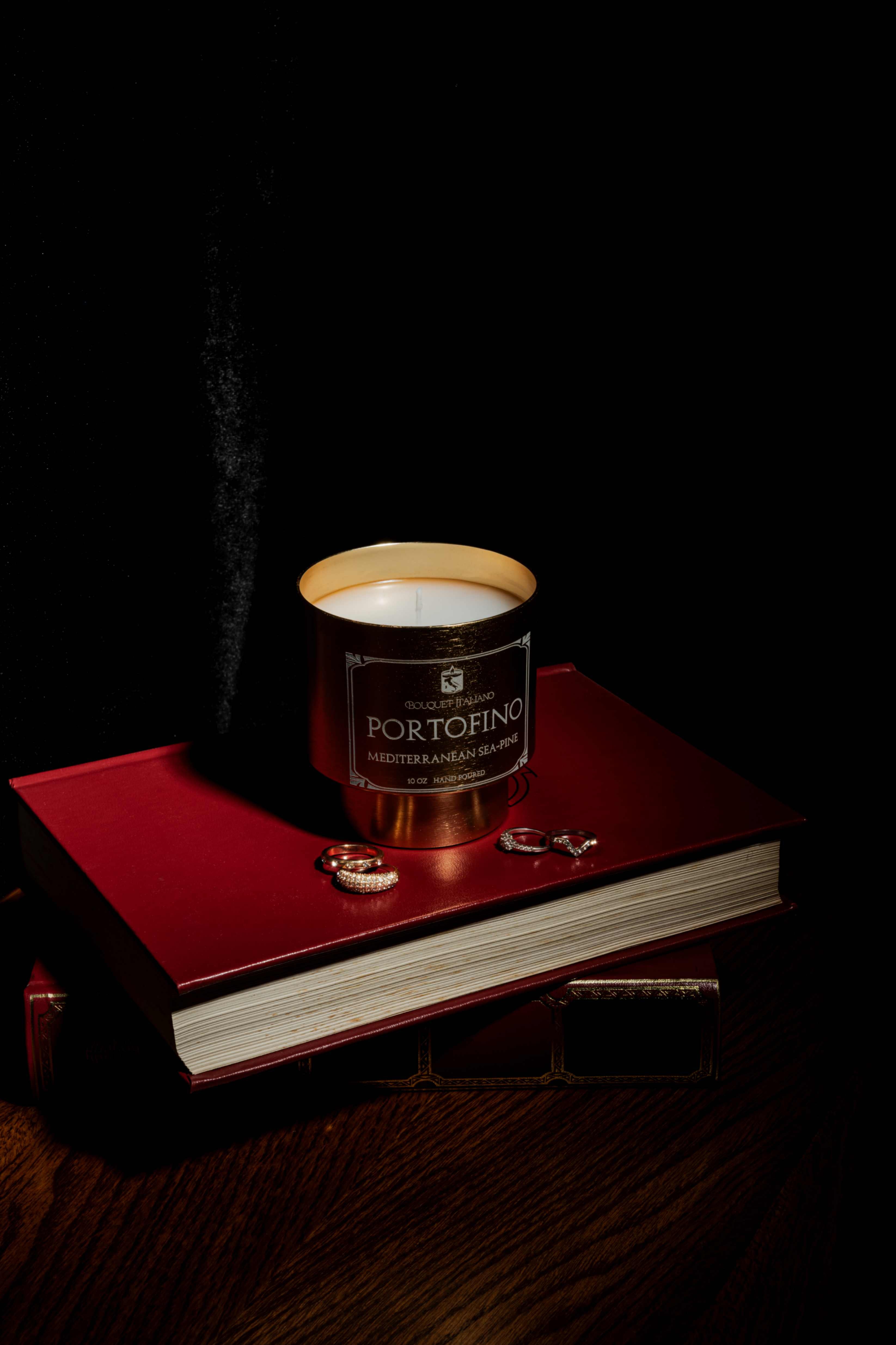 新品！イタリア製高級アロマキャンドル カルテル オイスター PORTOFINO Portofino Luxury Candle | BOUQUET ITALIANO