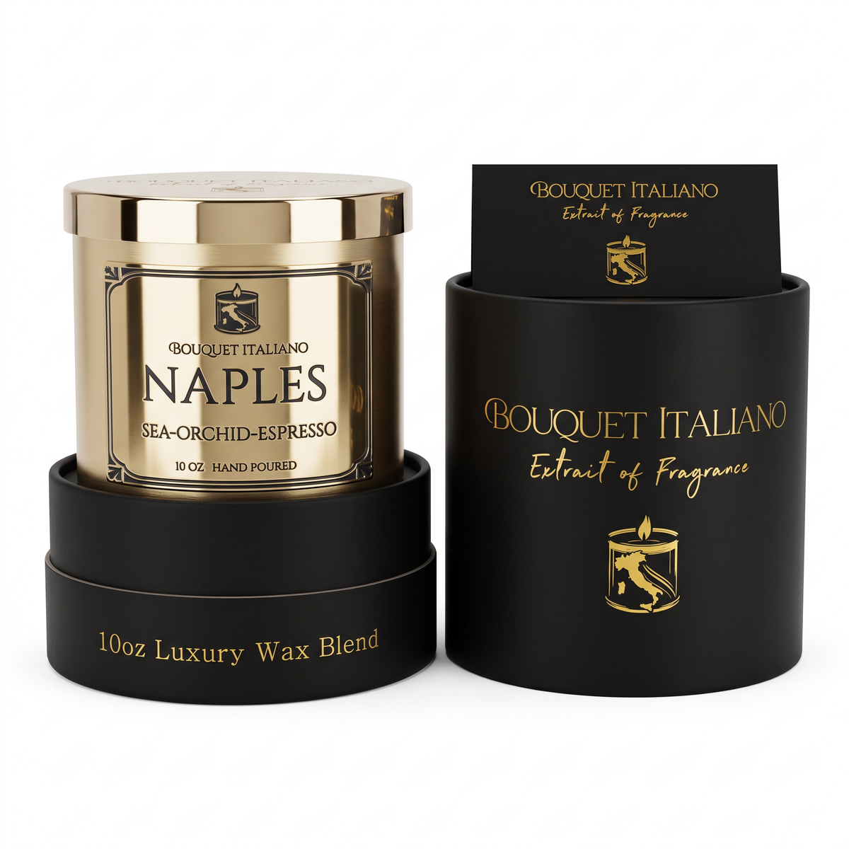 Naples Luxury Candle by Bouquet Italiano