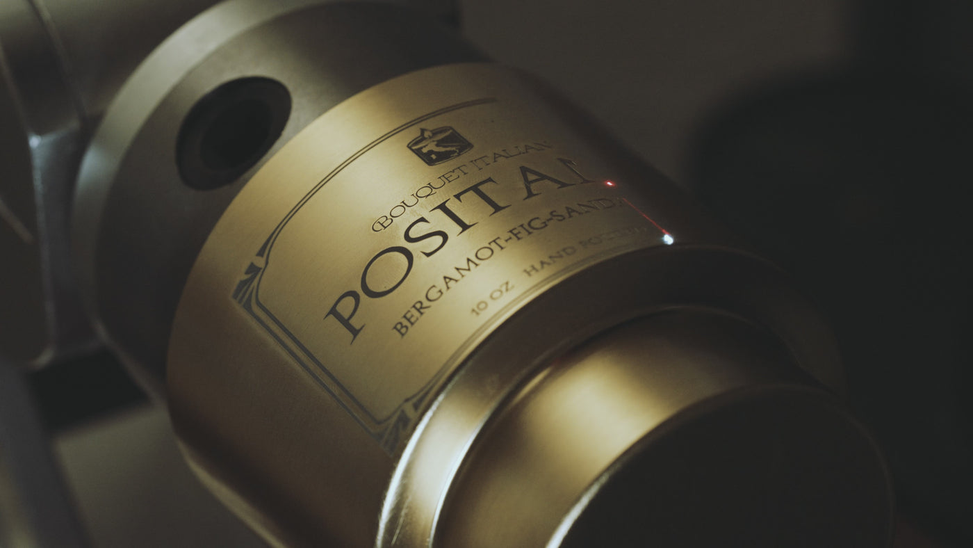 Natural Wax Candle | Luxury Candle | BOUQUET ITALIANO