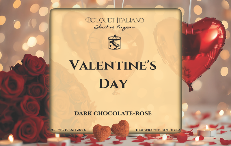 Valentine`s Day Luxury Candle