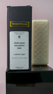 Handmade Perfumed Shampoo Bar  Cashmere Sugar | Organic, Sulfate-Free Solid Shampoo with Argan Oil & B5