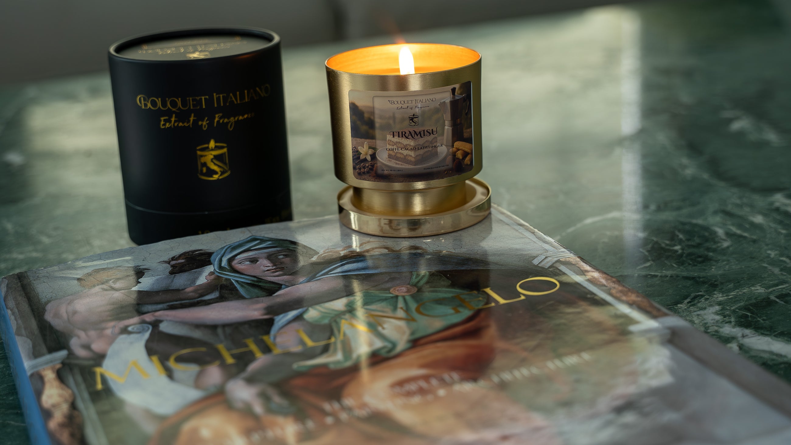 Italian Tiramisu Luxury Candle